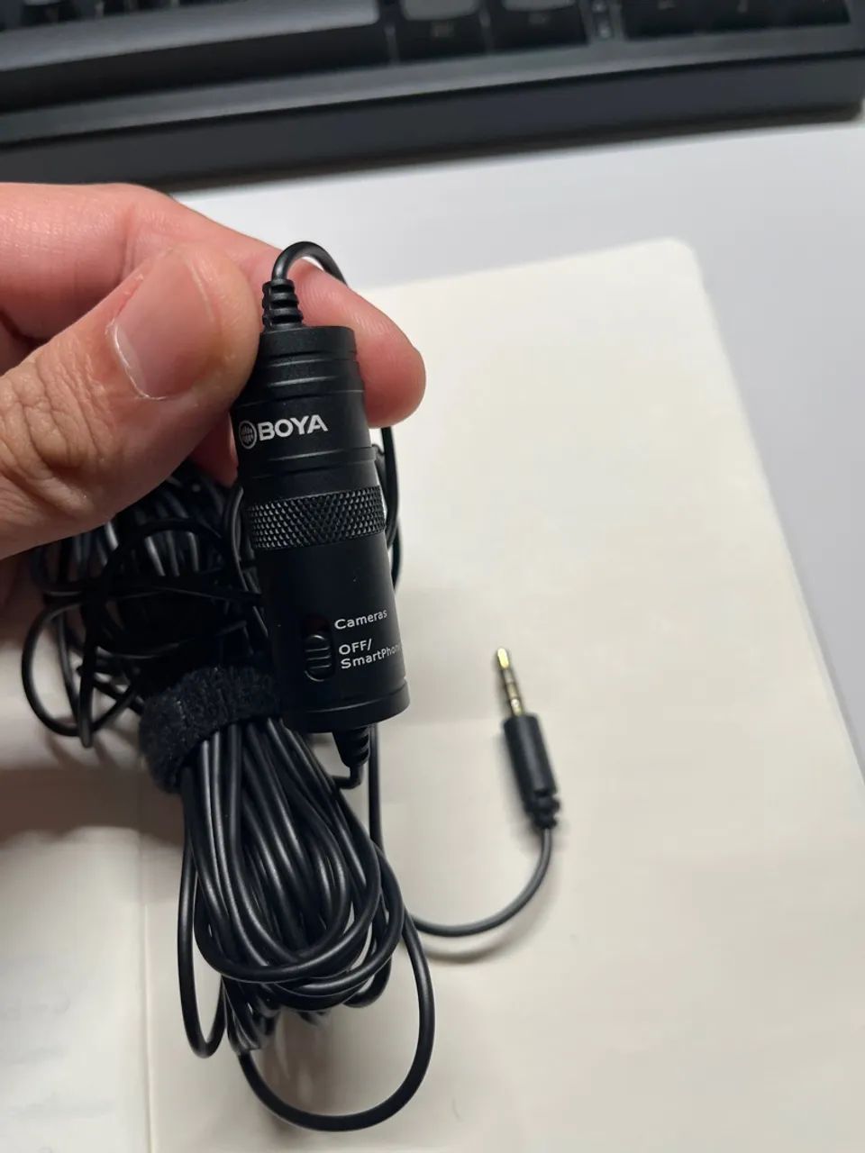 Microfone de Lapela Profissional - BOYA conector P2 - Foto 2