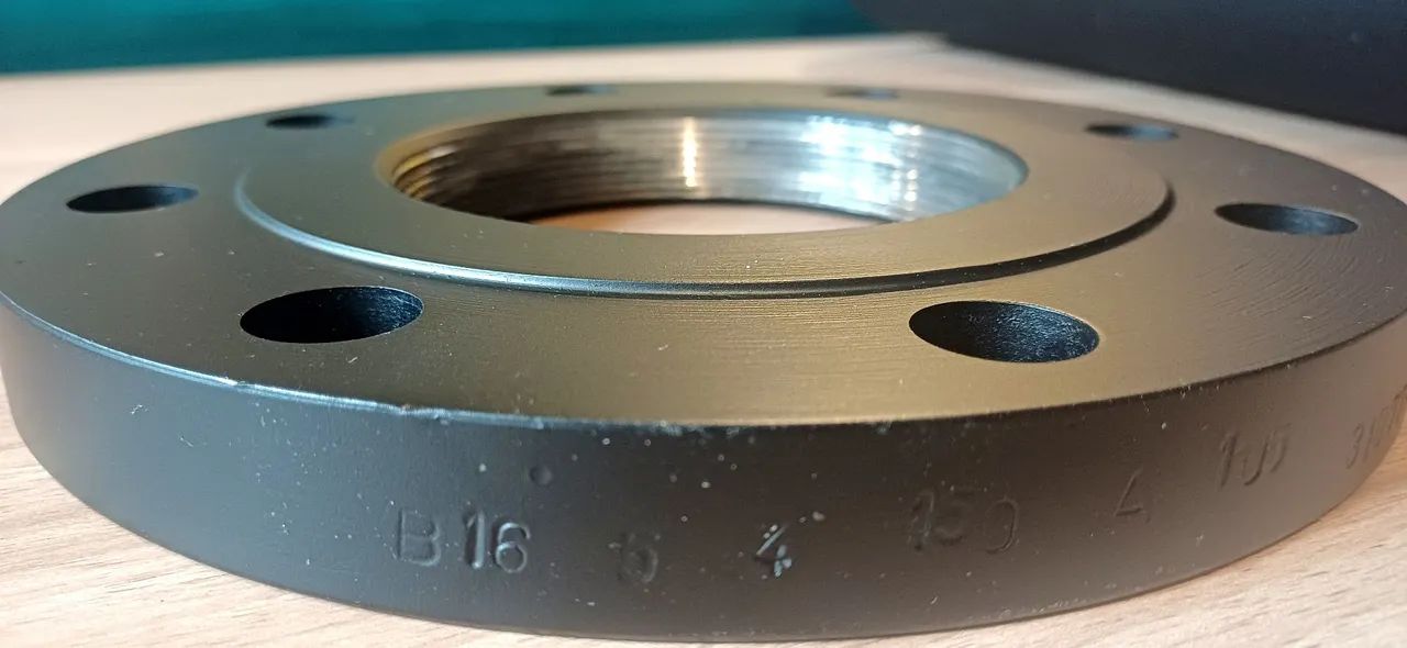 FLANGE  AÇO  ROSCADO 4"  BSP ASTM A-106 105 LBS 4" STD  /FLANGE 4 POLEGADAS BSP - Foto 4