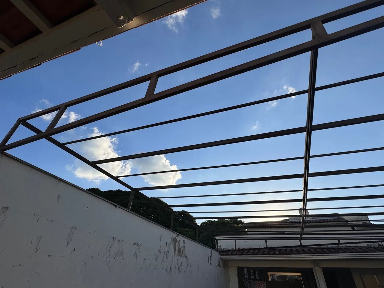 Estrutura metálica telhado  