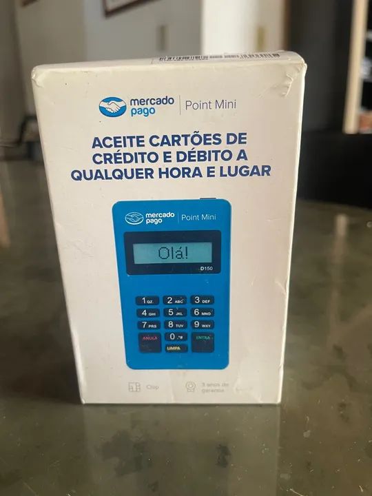Máquina de cartão Point Mini D150 nova  - Foto 2