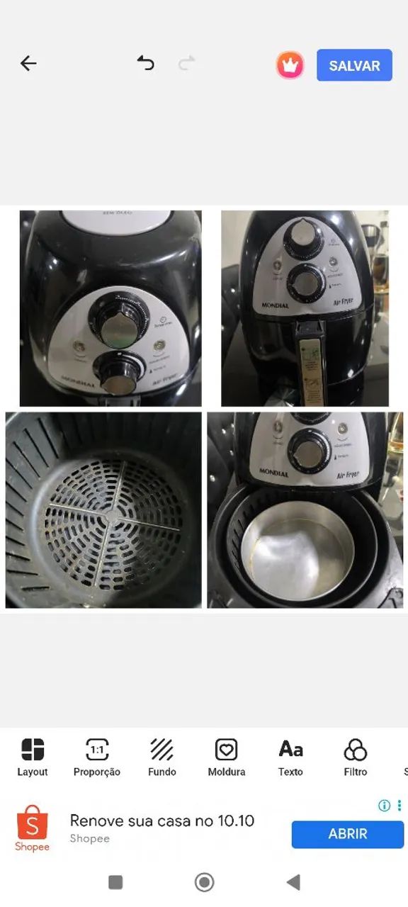 Fritadeira Airfryer 
