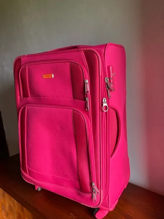 Mala de Viagem Rosa sansonite