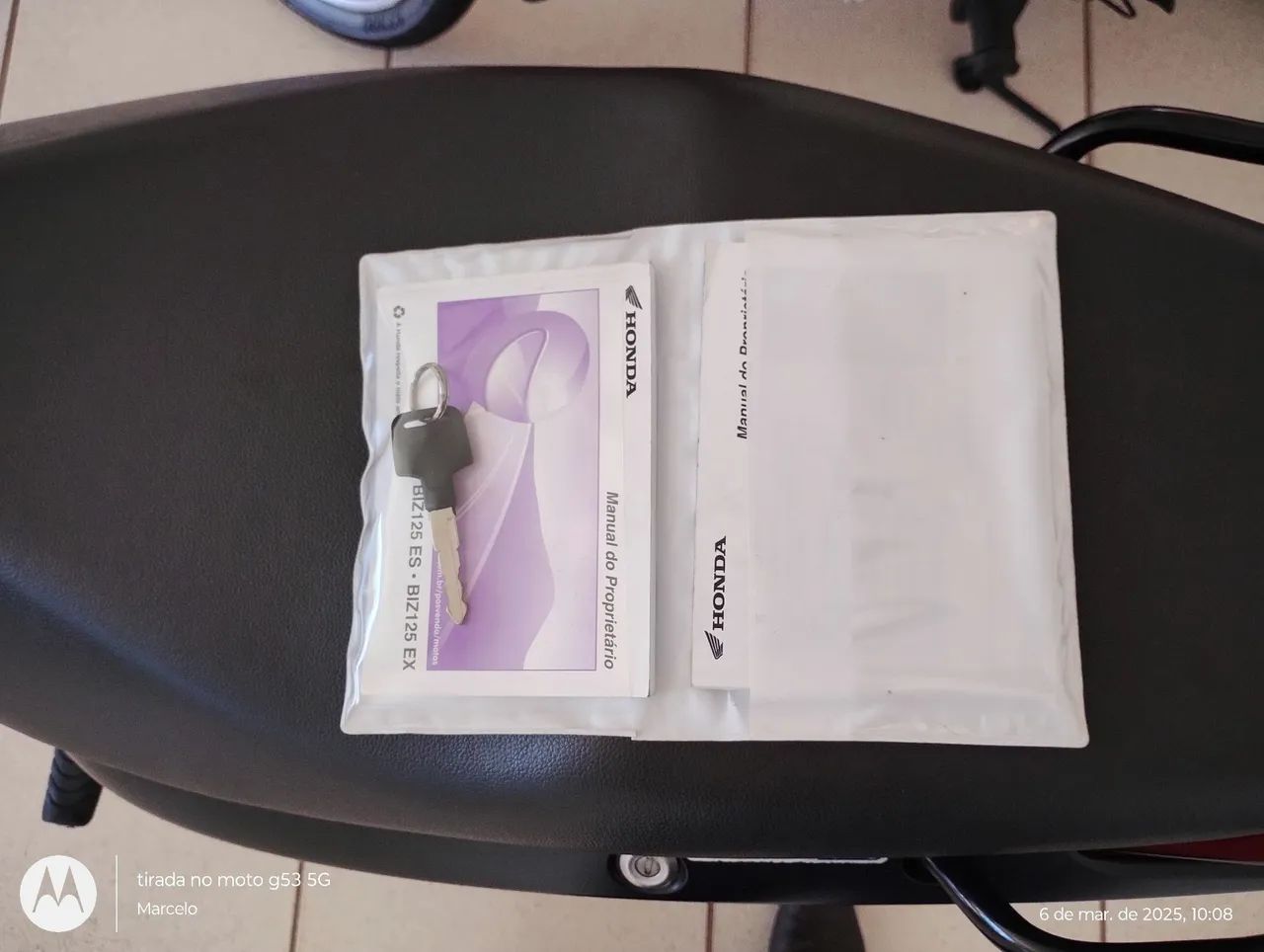 Honda Biz 125 - Preta - 2025 - Foto 8