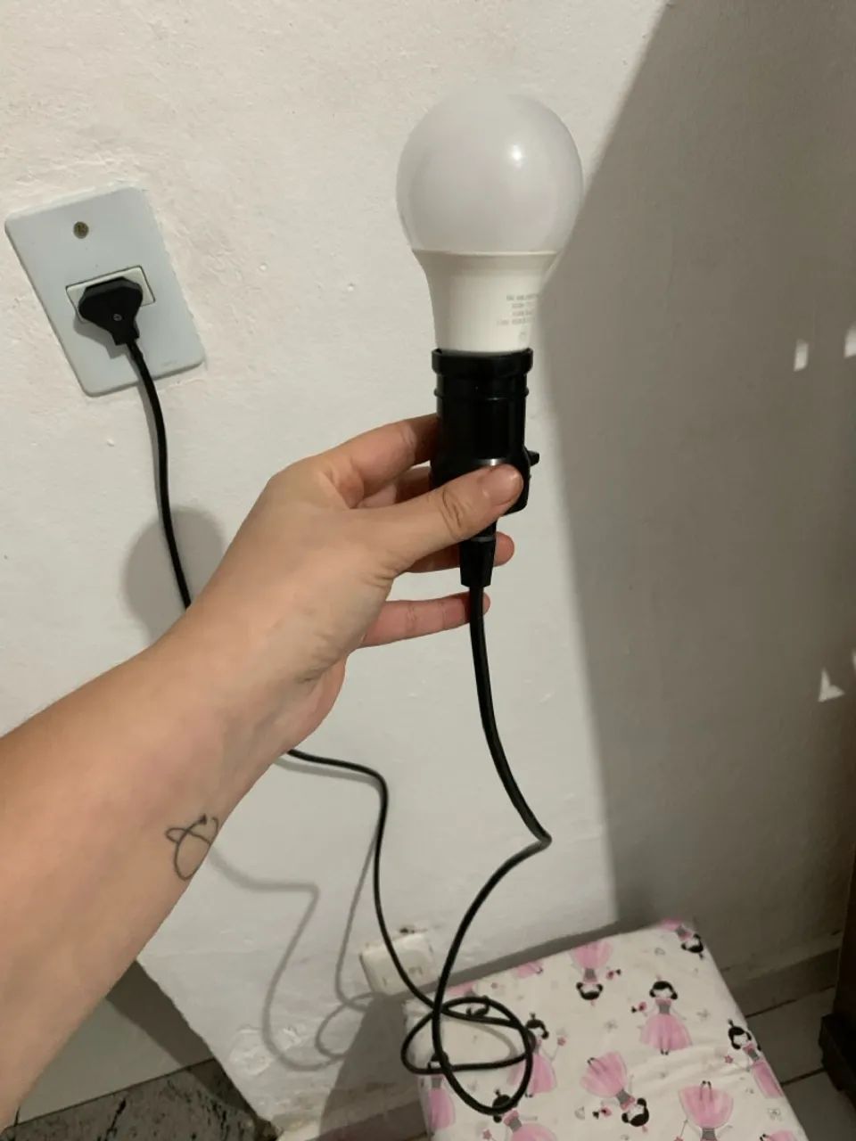 Soquete para lâmpada com fio - Foto 3