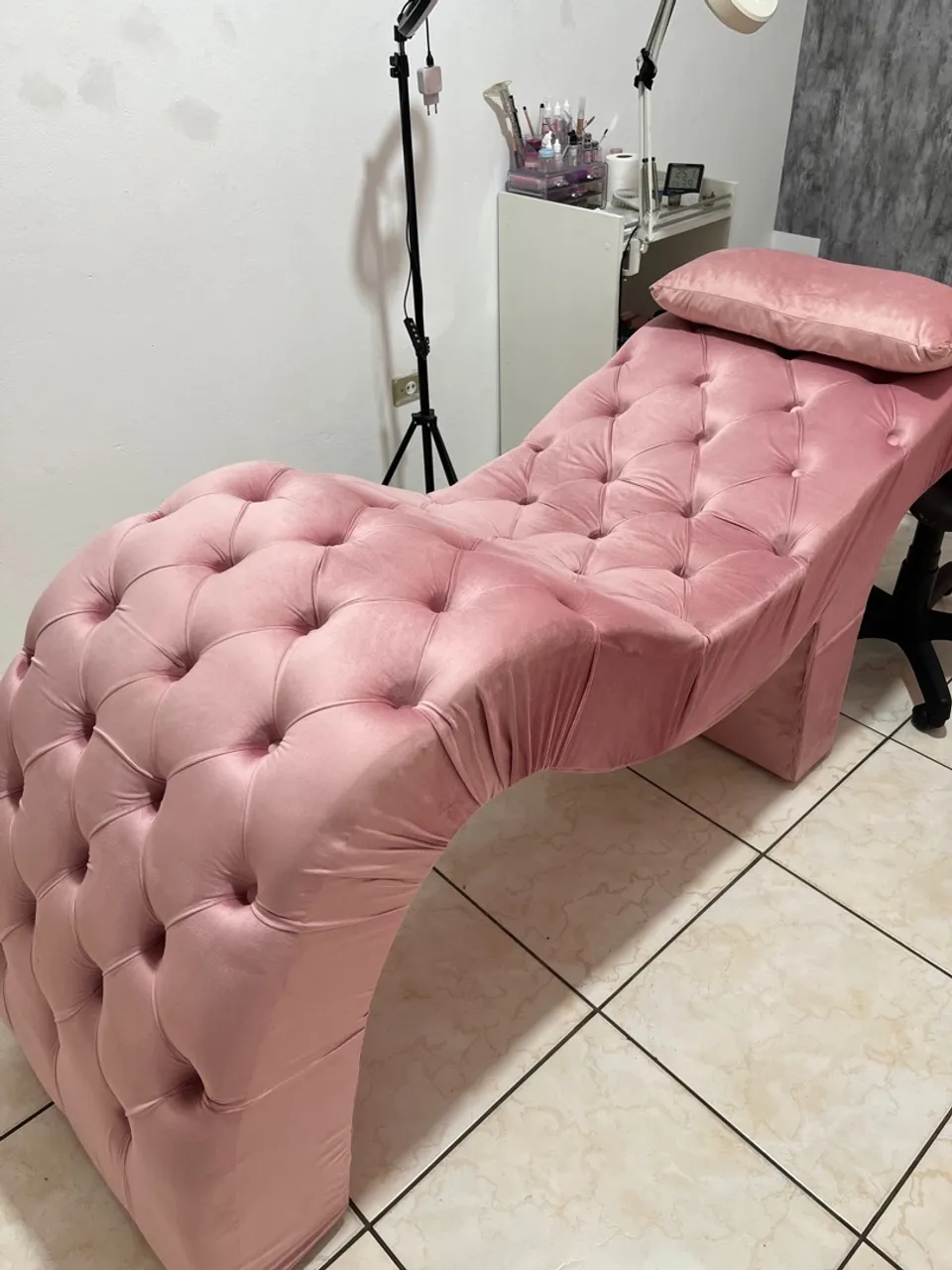 Poltrona de Luxo para Salão de Beleza