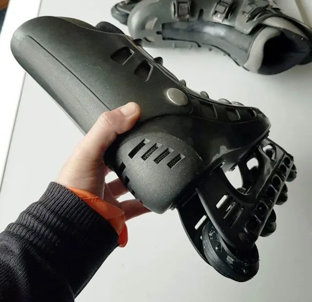 Para Manutenção ou Aproveitamento! Patins Roller Inline - Usado  - Foto 5