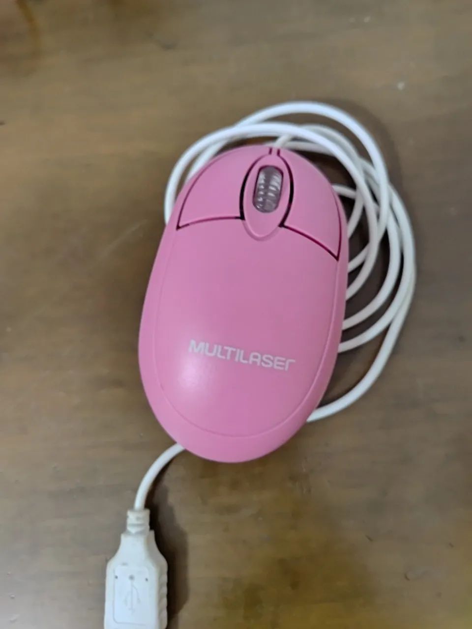 Mouse Multilaser Mo304 Rosa - Com Pequeno Defeito De Fábrica