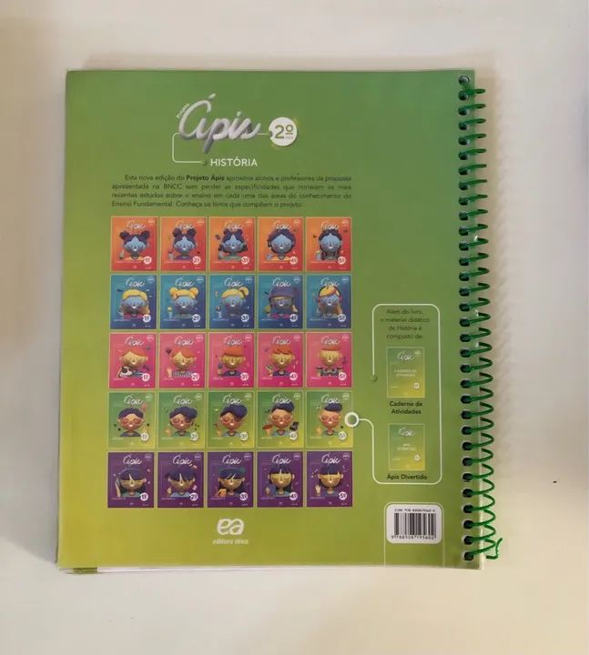 Livro de História projeto Apis - 2º Ano - Ensino Fundamental