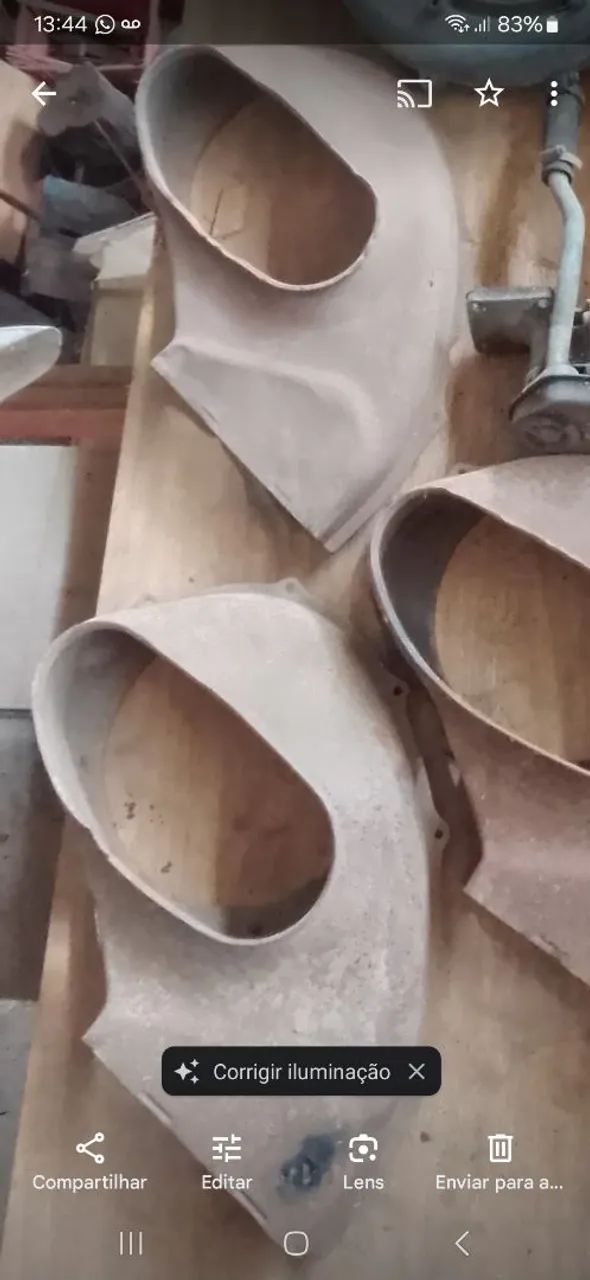 Conjunto de peças motor plano de vw antigos Variant, TL e outros derivados 