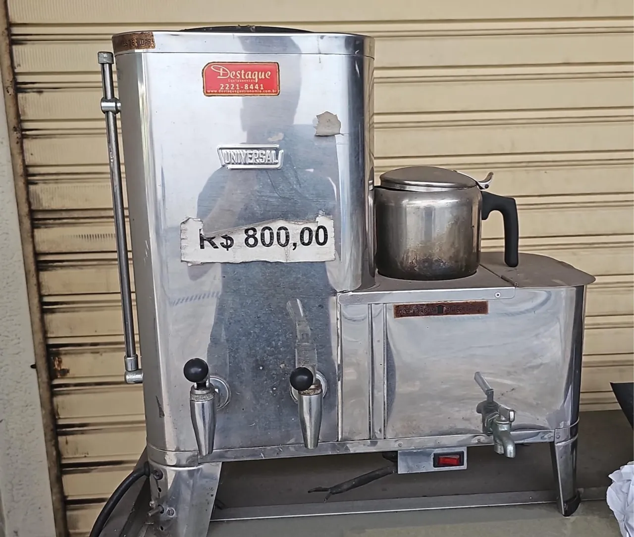 Bebedouro/Aquecedor de água industrial - Universal