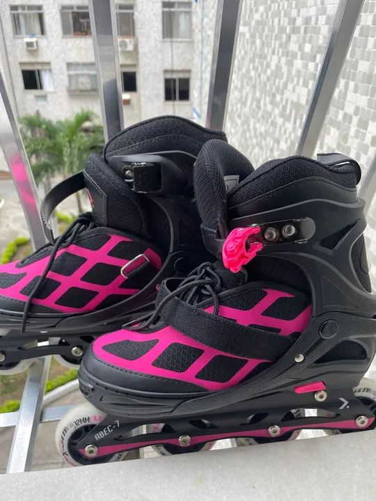 Patins In line Oxer  Tamanho 37 ao 40 - Foto 3