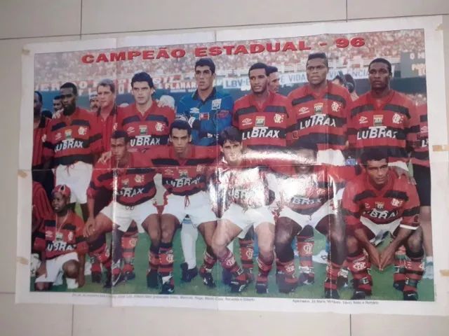 MATERIAL RARÍSSIMO DO FLAMENGO! REVISTAS, POSTERS, ETC - Foto 6