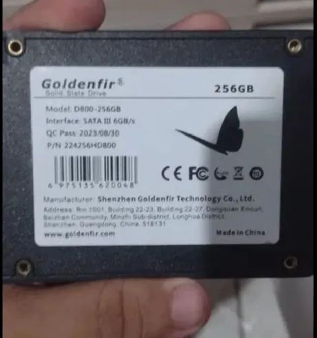SSD Goldenfir 2.5 256gb - Foto 2