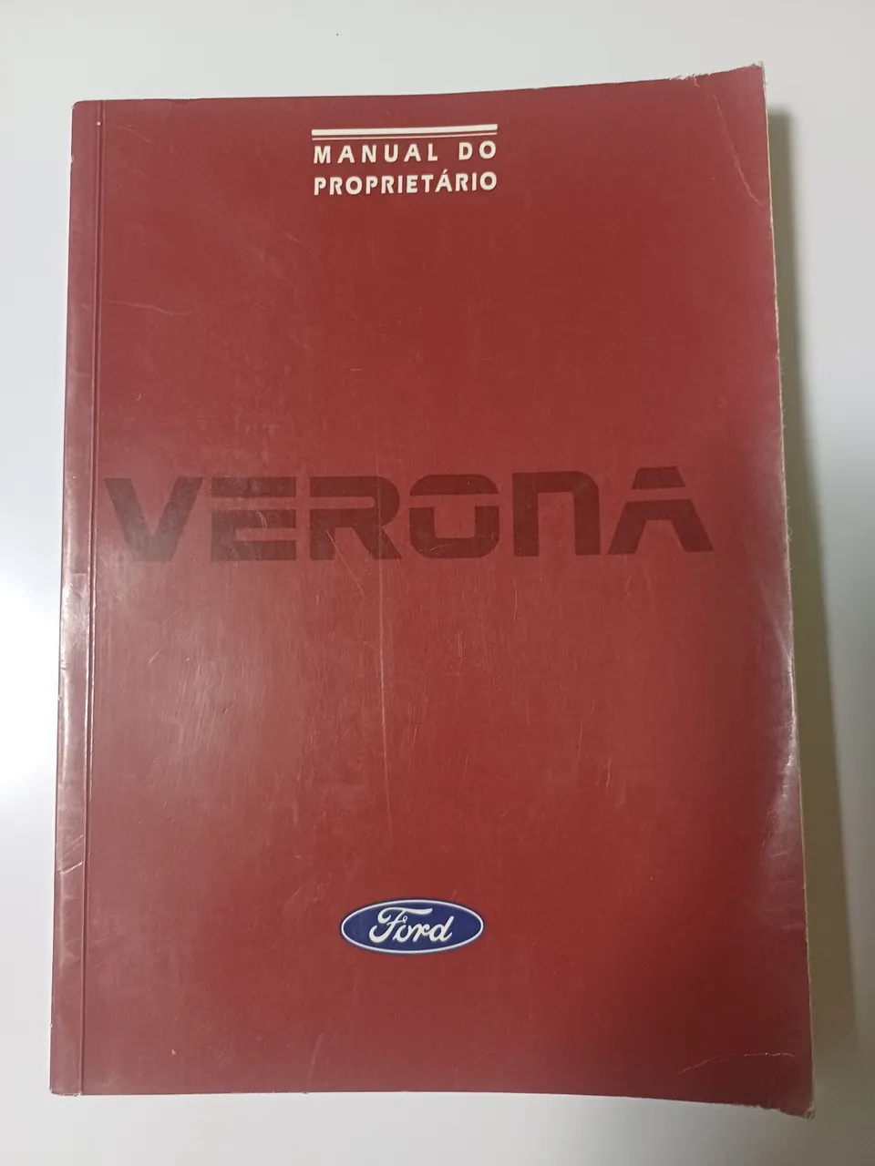 Manual do Proprietário Ford Verona 1989/90