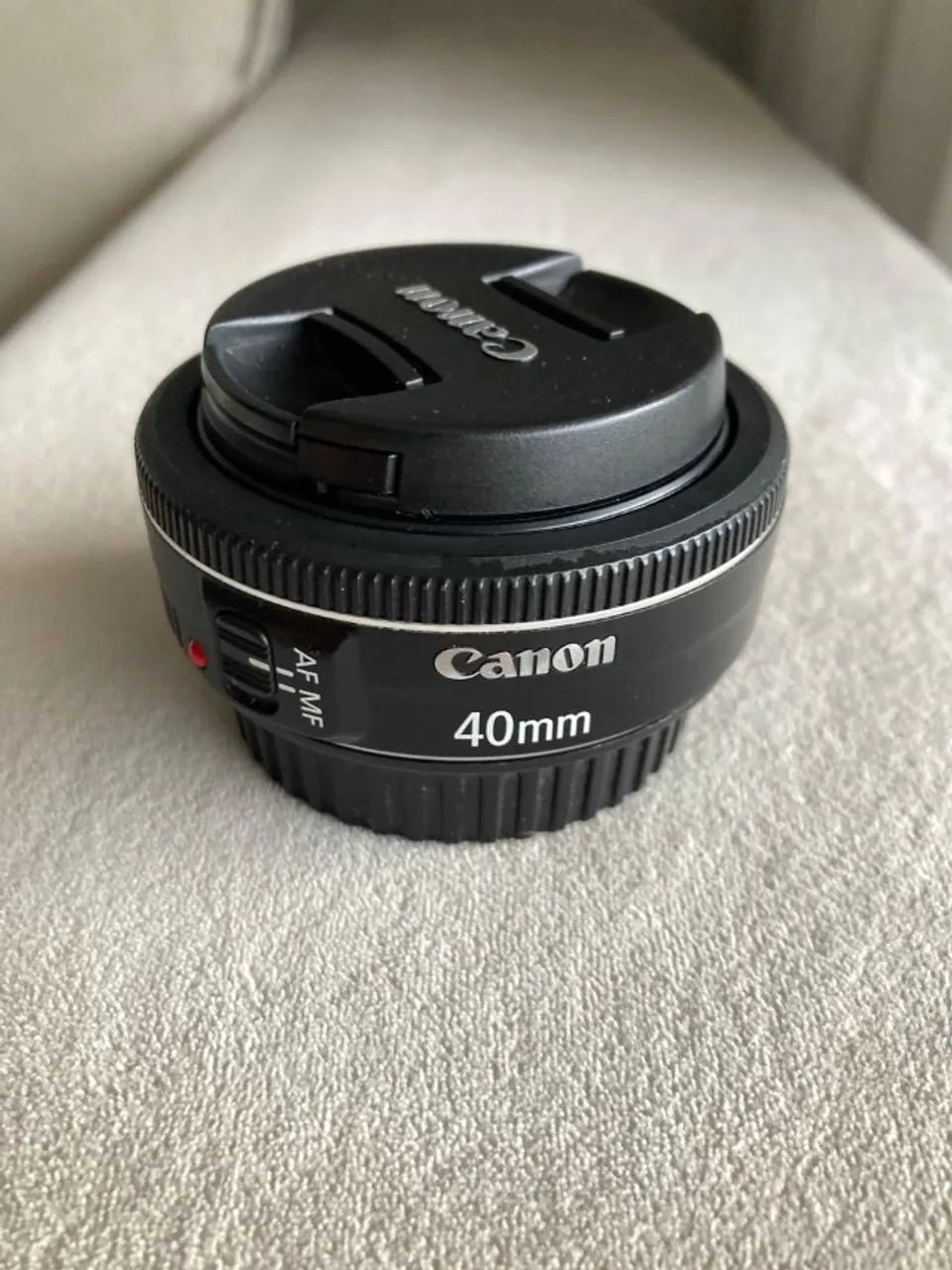 Lente canon EF 40mm f/2.8 STM - ótimo estado