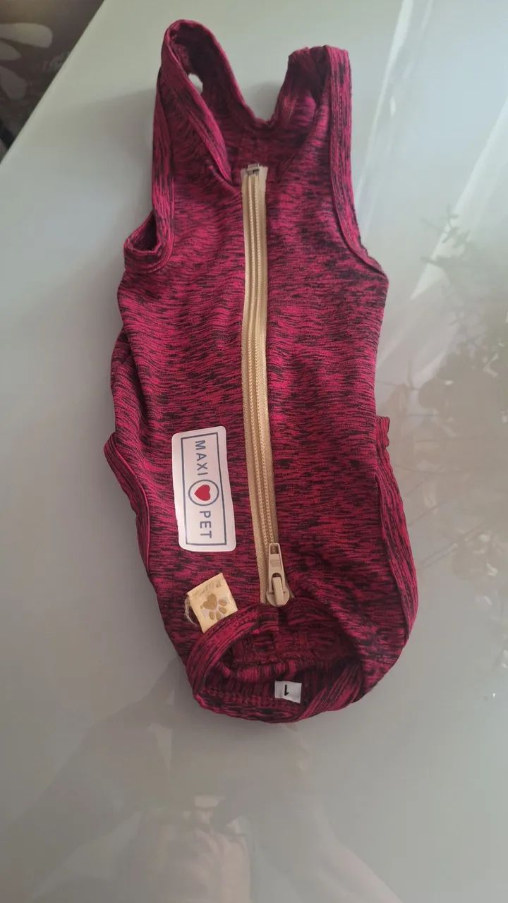 Colete para Cachorro -pós cirúrgico tamanho 01 e 03 - Novo