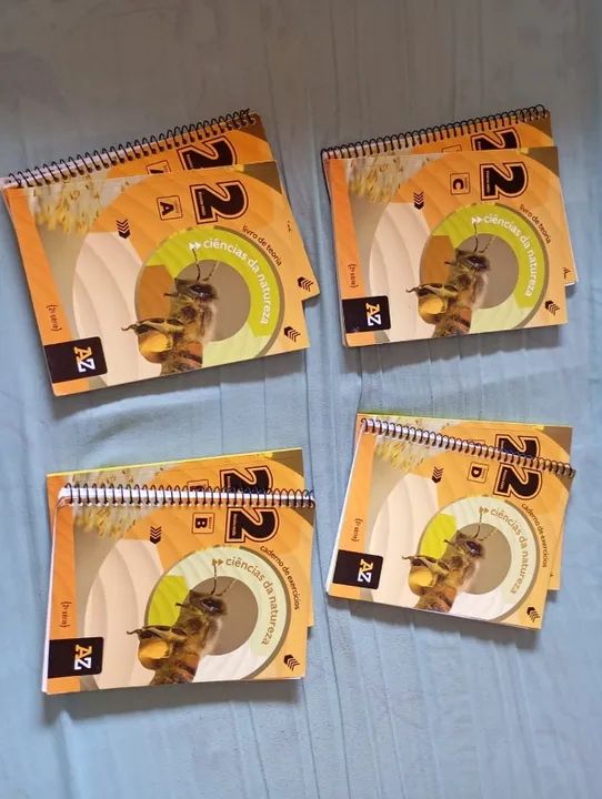 Livros Didáticos do Sistema AZ do 2°ano  Ensino Médio - Kit completo - Foto 4