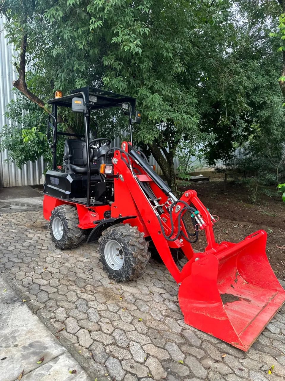 MINI CARREGADEIRA ARTICULADA ZERO - Foto 4