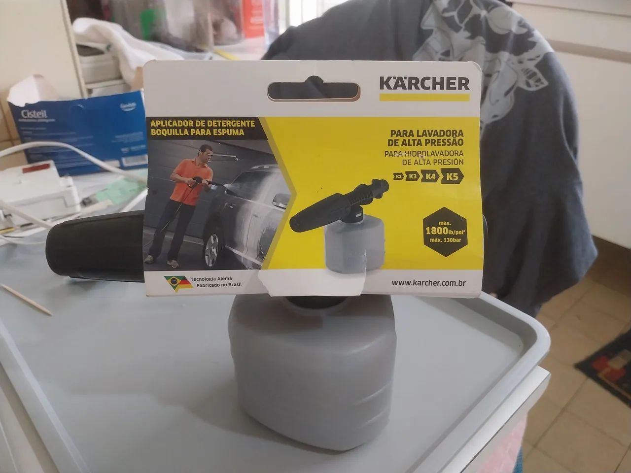 Aplicador de Detergente para Lavadora de Alta Pressão Karcher
