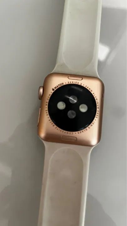 Apple Watch Series 3 - 38mm - Dourado Rosa - Foto 3
