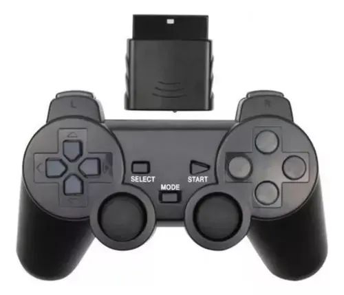 Controle Para Ps1 Ps2 Joystick Sem Fio Plug And Play - Foto 2