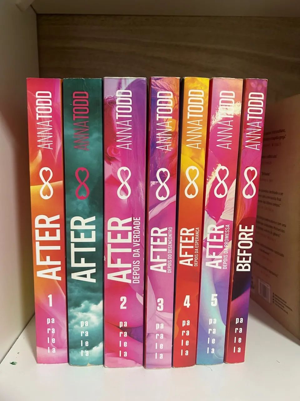 Livros da Série After - Anna Todd - Completo