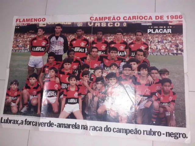 MATERIAL RARÍSSIMO DO FLAMENGO! REVISTAS, POSTERS, ETC - Foto 4