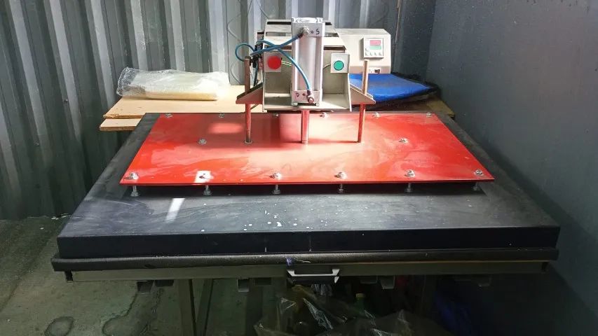 Prensa Termica Sublimação Grande 1,10CM x 90CM Pneumatica