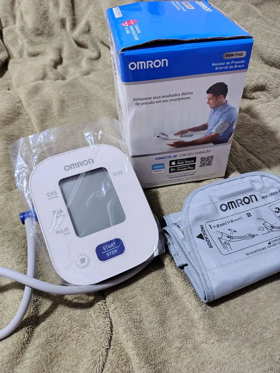 Monitor de pressão arterial omron