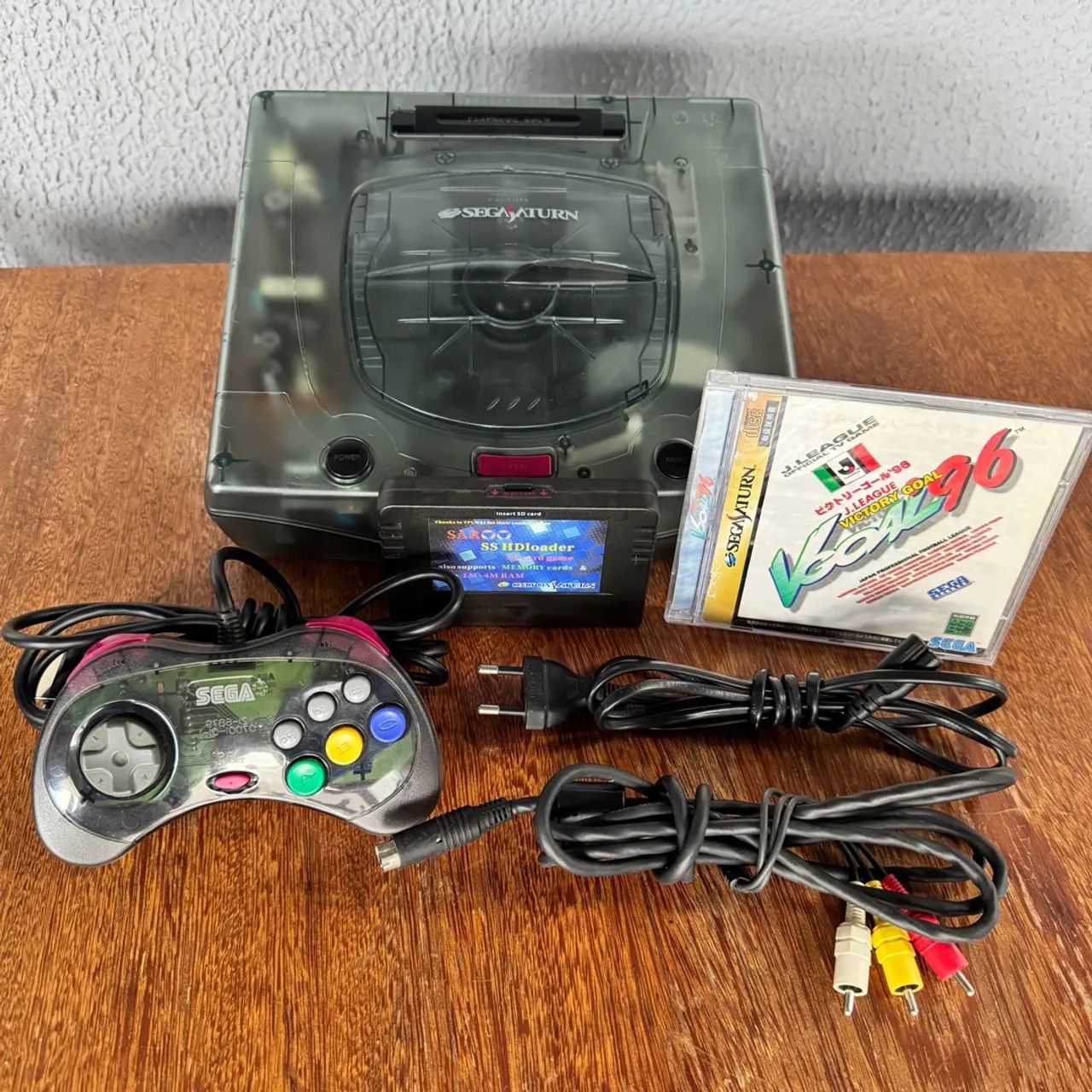 Sega Saturn Skeleton + SAROO