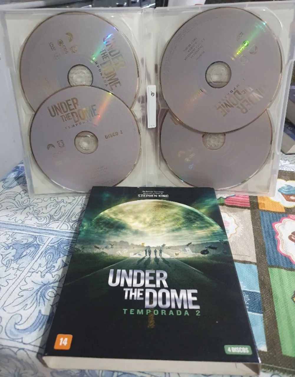 Box Under the Dome Série Completa DVD com 3 temporadas (12 Discos) Original - Foto 4