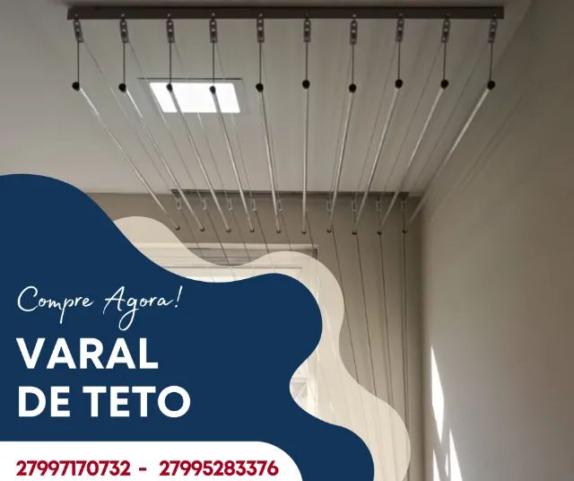 Varal de teto