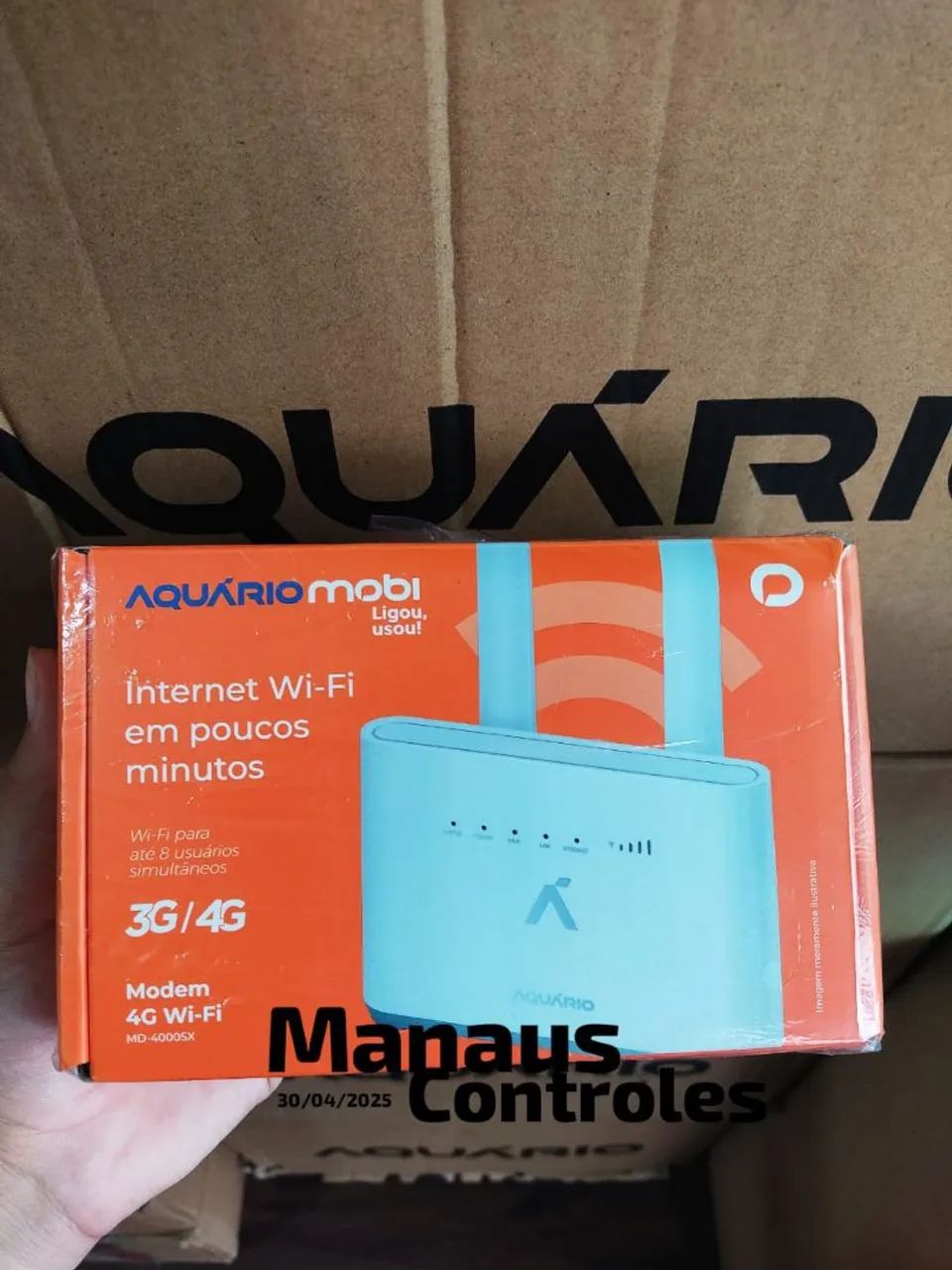 Modem para Chip Livre Wi-Fi Aquário Mobi