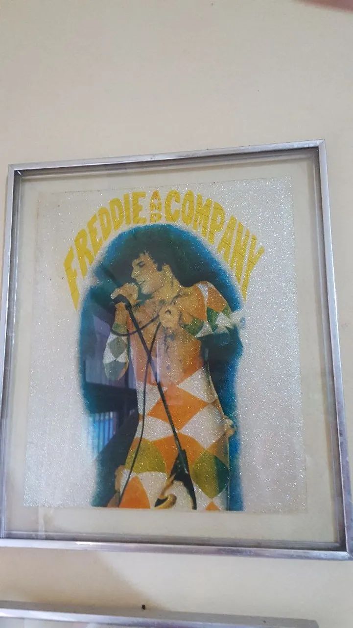 QUEEN Quadro Freddie Mercury - Freddie & Company
