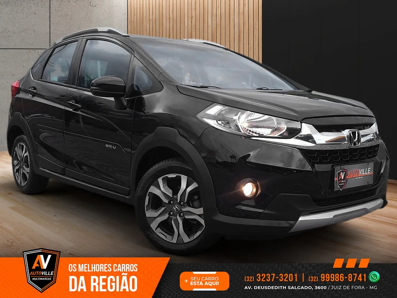 36MIL KM RODADOS*WRV EX 1.5 FLEX CÂMBIO CVT*IMPECÁVEL*BANCOS EM COURO* - 2019