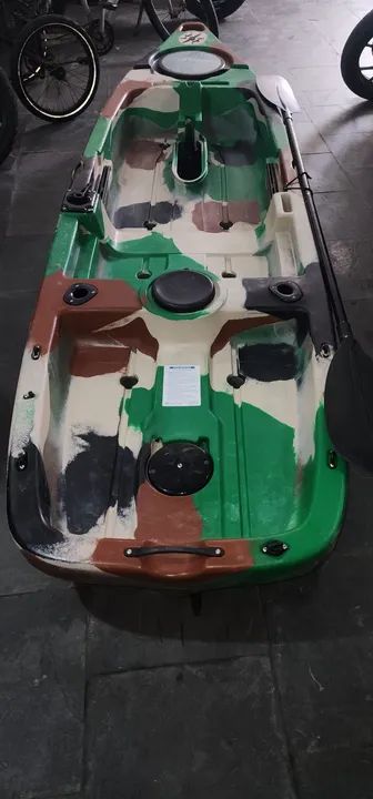 CAIAQUE LEADER MILHA NAUTICA CAMUFLADO  - Foto 2