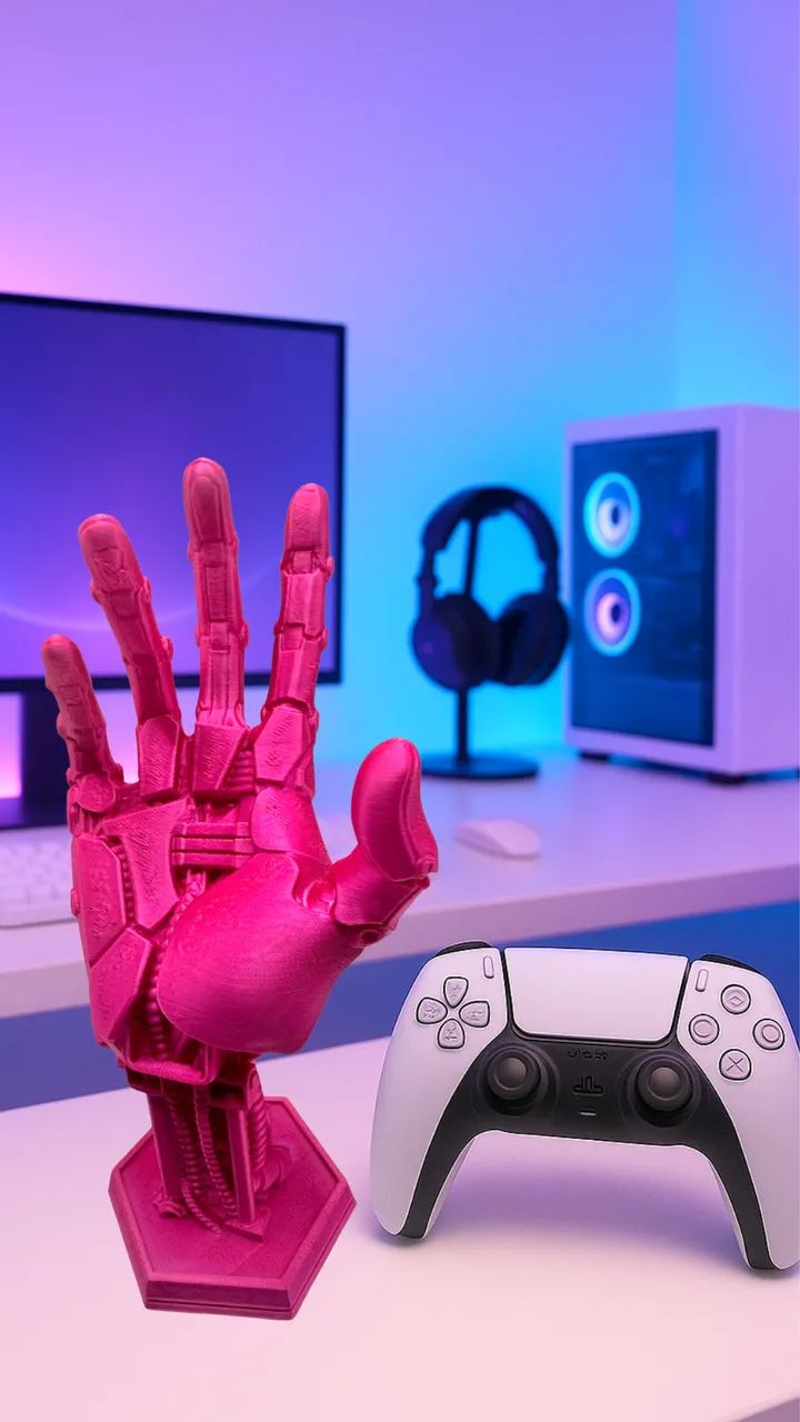 Suporte para Controle de video game Universal Mão ROBÓTICA- Ps4 Ps5 Xbox - Foto 6