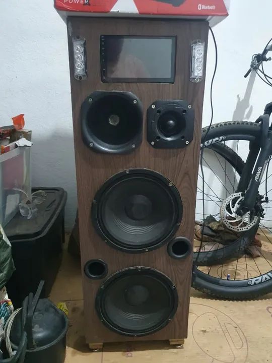 VENDE-SE CAIXA MONTADA COMO UM SOM DE CARRO. - Foto 4