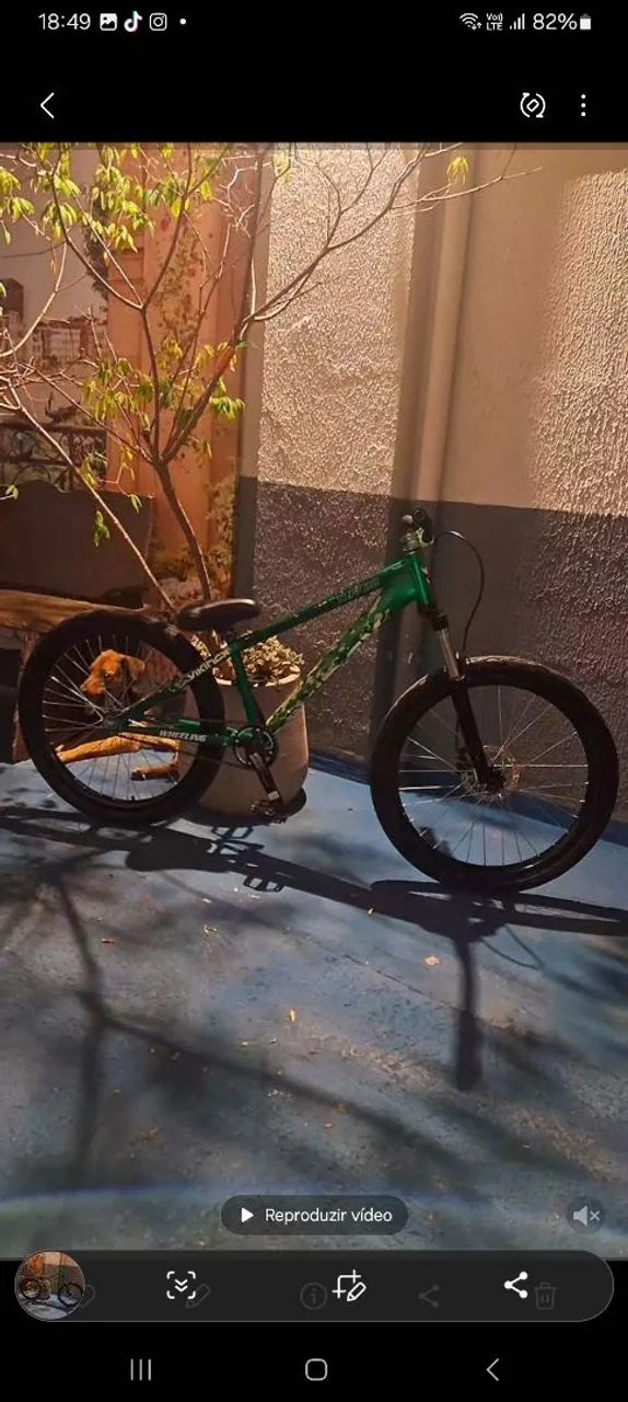 Bicicleta aro 26 vikingx tuff 28 verde 