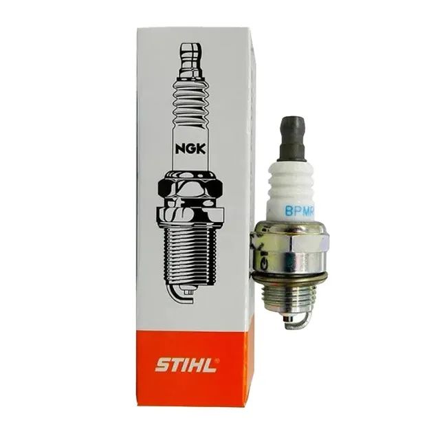 Vela Ignição Ngk Bpmr7a Stihl Roçadeira original - Foto 2