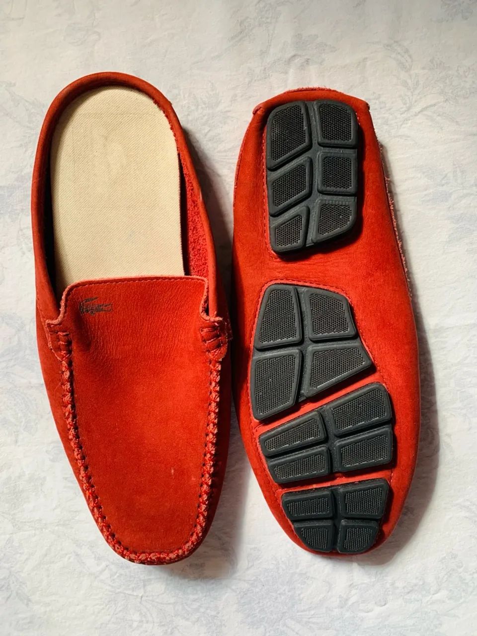 Mocassim aberta masculina 