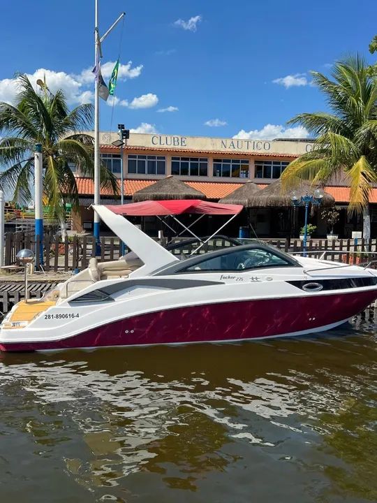 Lancha focker 27,5 ano 2013 a diesel 
