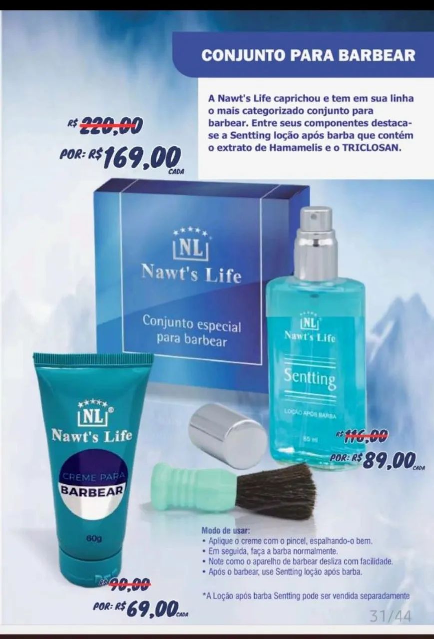 Perfumes importados e originais Nawts Life - Beleza e Cuidados