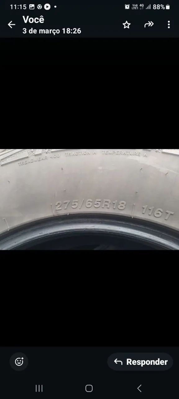 Jogo de Pneus para Carro - Foto 2