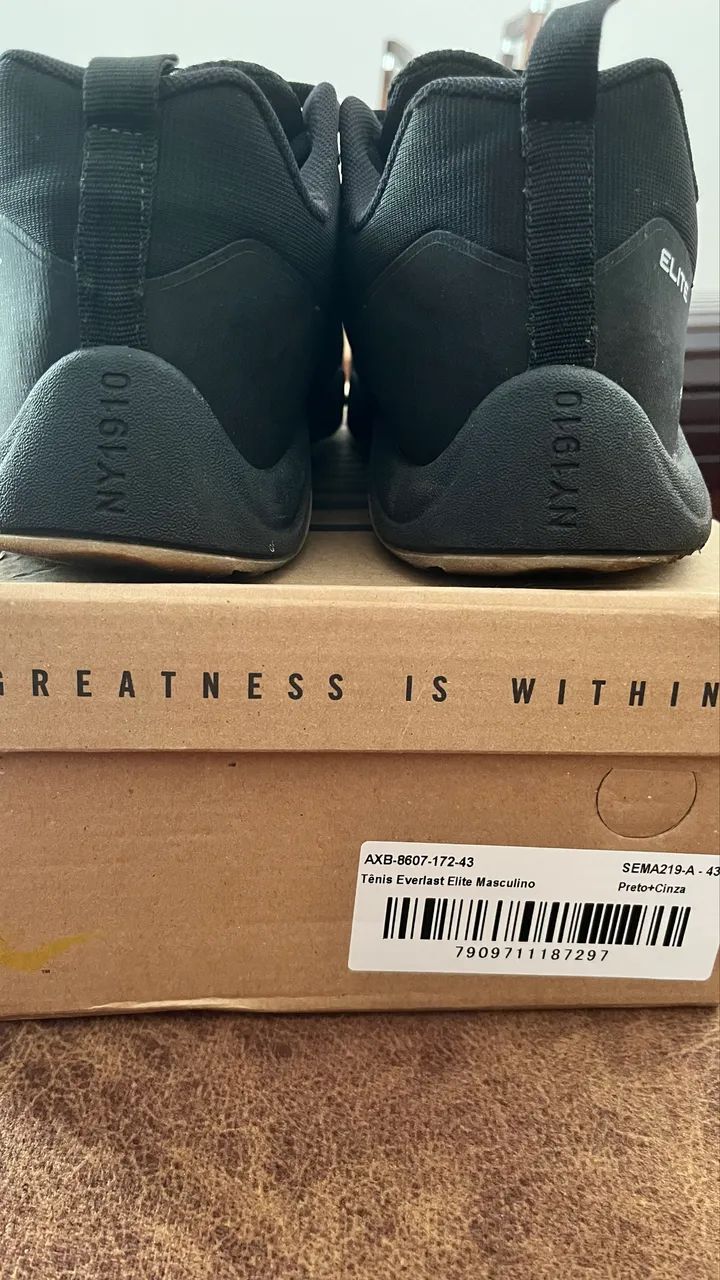 Tênis Everlast Elite 43 Netshoes (1 semana usado) - Foto 3