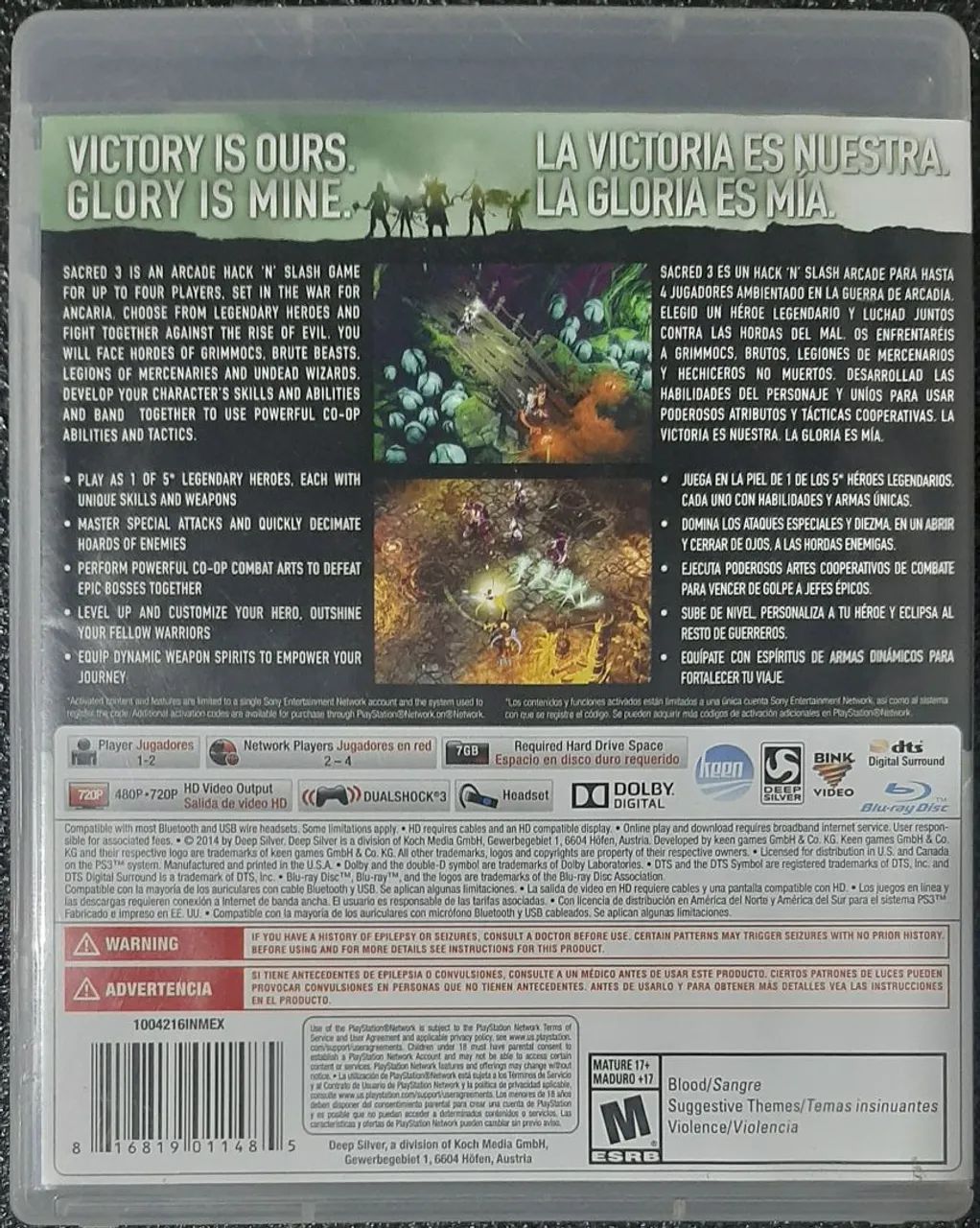Sacred 3 ps3 semi-novo - Foto 4