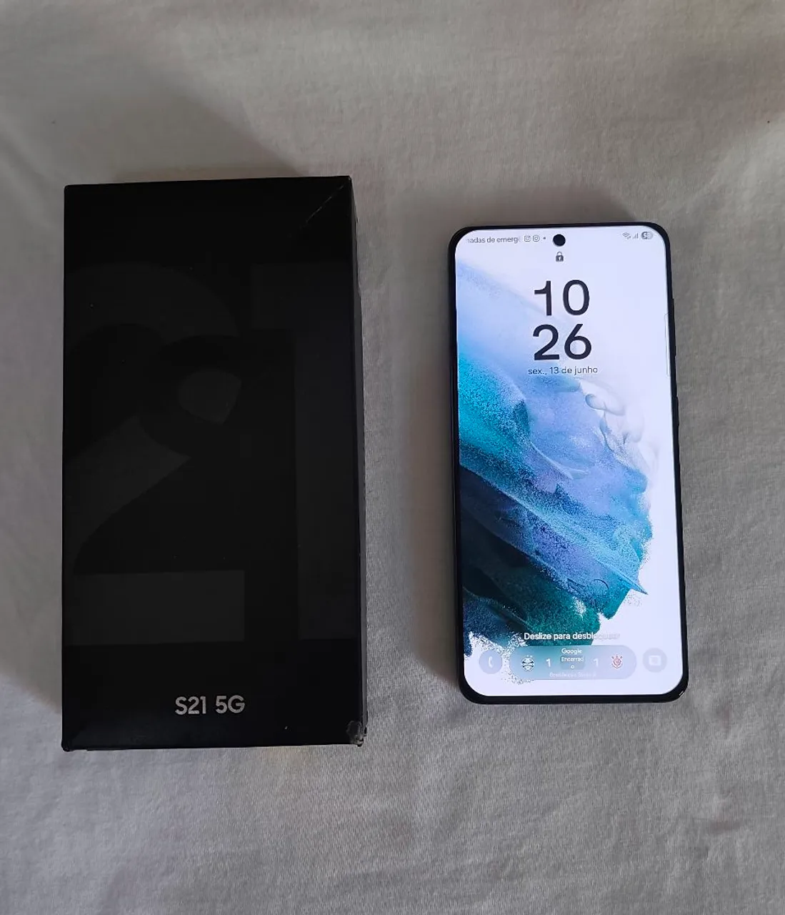 Samsung s21 em ótimo estado de conservação