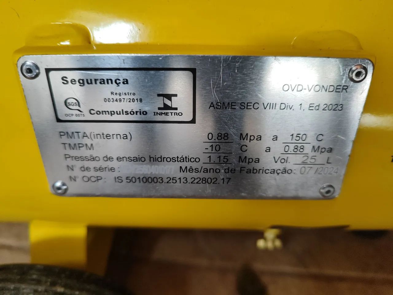 Compressor 25 Litros vonder  - Foto 3