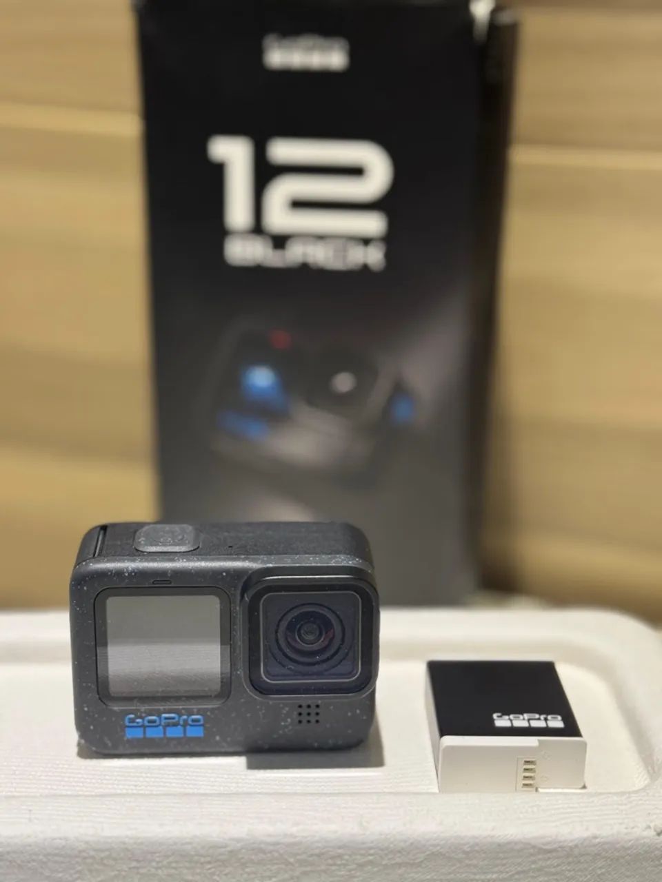 GoPro HERO12 Black + VÁRIOS ACESSOS + 3 BATERIAS C/ HUB - Foto 2