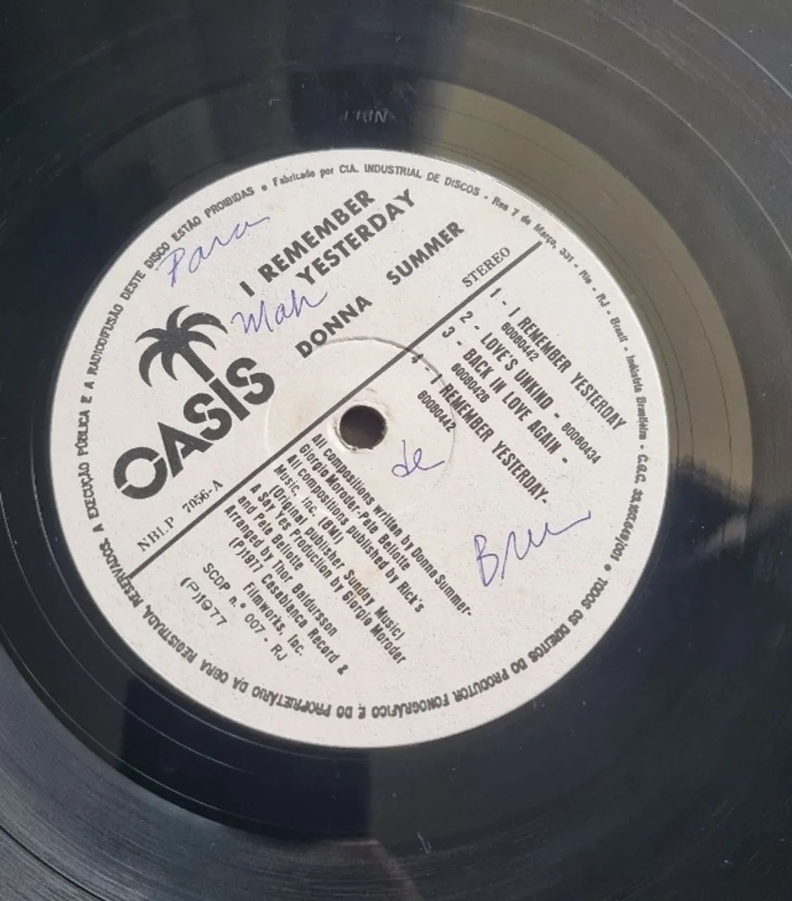 Disco de Vinil Donna Summer - I Remember Yesterday (LP nacional - usado) - Foto 3